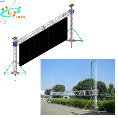 Schirm-Binder-Bodenunterstützungs-Anzeigen-Binder-System-Strukturen der Ausstellungs-LED
