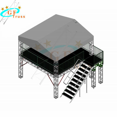 Aluminiumdachbinder des populären Entwurfs im Freien mit CAD-Zeichnung