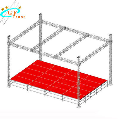 Leichter quadratischer Aluminiumstadiums-Binder im Freien