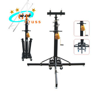 Justierbares Beleuchtungs-Binder-Stand-Hochleistungssprecher-Quadrat-rundes Rohr