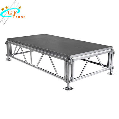 Schultanz-Konzert-Stadiums-Plattform-materielle rote schwarze acrylsauerfarbe
