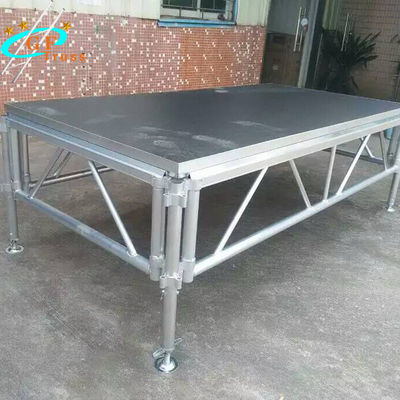 Schultanz-Konzert-Stadiums-Plattform-materielle rote schwarze acrylsauerfarbe