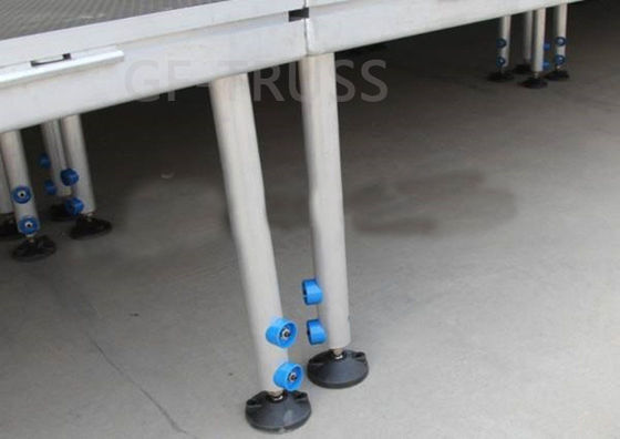 Höhe der Hochzeitsfest-Aluminiumstadiums-Binder-justierbare Basis-0.6M