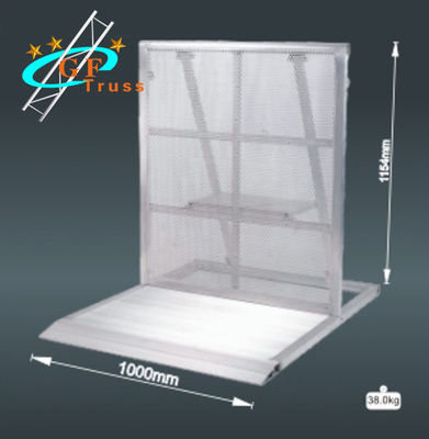 Aluminiumstadiums-Sperren-explosionssicherer Konzert-Zaun galvanisiertes Eisen-Material