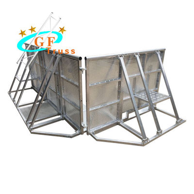 Aluminiumstadiums-Sperren-explosionssicherer Konzert-Zaun galvanisiertes Eisen-Material