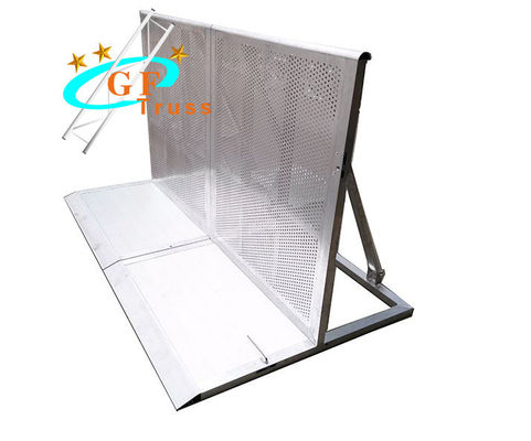 Aluminiumstadiums-Sperren-explosionssicherer Konzert-Zaun galvanisiertes Eisen-Material