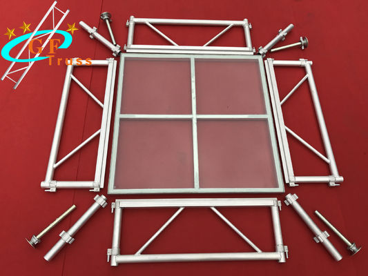Aluminiumstadium/bewegliches Konzert-Stadium/tragbare Stahlgerüst-Binder-Stadiums-Plattform