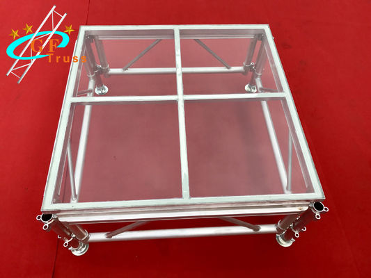 Aluminiumstadium/bewegliches Konzert-Stadium/tragbare Stahlgerüst-Binder-Stadiums-Plattform