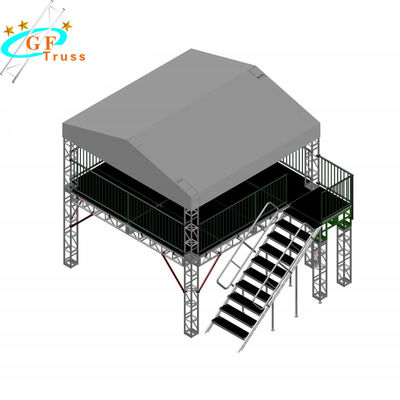 Leichter quadratischer Aluminiumstadiums-Binder im Freien