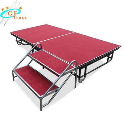 Bewegliches faltendes 60cm Konzert-Stadium Ereignis-6082-T6 im Freien
