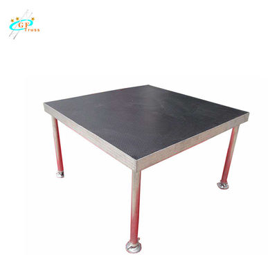 Modulare Aluminiumstadiums-Plattform-justierbare Basis des Ereignis-0.2m 1m