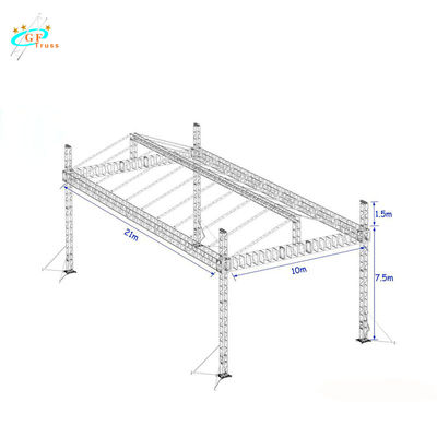 Zapfen-Ereignisse quadrieren 8M 520*760mm Aluminiumstadiums-Binder