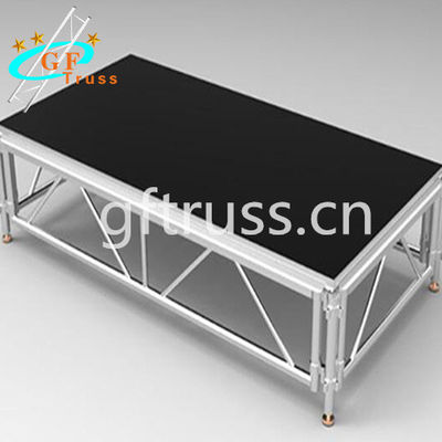 Aluminiumbinderstadiumsplattform Anhänger-Mobile-tragbare Glasheiratsstadiums-Plattform für Verkauf