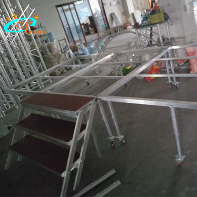 Tragbares Aluminium- bewegliches Konzert-Stadium Anti- UV-1.22M*2.44M