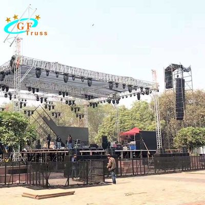 System TUV Gable Shape Aluminum Truss Roof mit Stadium