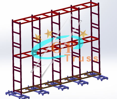 GF-Binder rieb Aluminium-Anzeigen-Binder LED-6061-T6 gestützt
