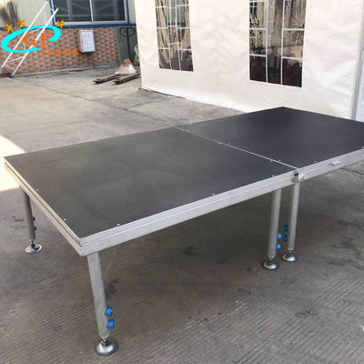 Rutschfeste Alu 6061-T6 tragbare Beine des Stadiums-Binder-4 justierbar
