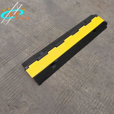 1M Driveway Cable Protector Boden-Gummibremsschwelle-Position