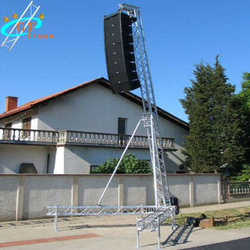 Solide Aluminium-PA-Linie Reihen-Binder-anhebender Turm für Sprecher