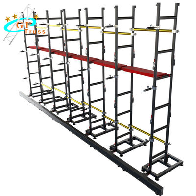 1M Length Hanging LED Schirm-Binder-Stadiums-Wand-Bodenunterstützungs-Stand-System