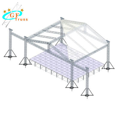 Länge des schwere Lasts-Aluminiumstadiums-im Freien Dach-Binder-System-3m