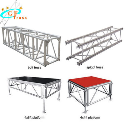Kein des Rost-2m Aluminiumstadiums-Binder Längen-der Schrauben-6082