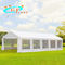 Weißes wasserdichtes Hochzeitsfest-Zelt mit 8 entfernbaren Seitenwänden